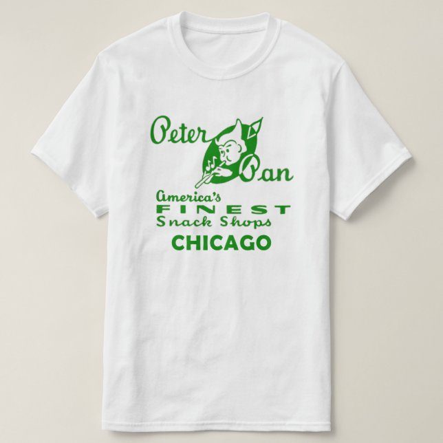 Peter Pan Snack Shop, Chicago T-Shirt (Design vorne)
