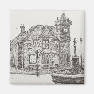 Peter Pan-Statue Kirriemuir Schottland 2007 Magnet