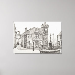 Peter Pan Statue Kirriemuir Scotland 2007 Leinwanddruck