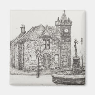 Peter Pan Statue Kirriemuir Scotland 2007 Magnet