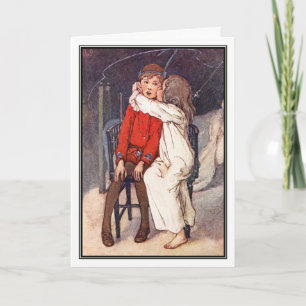 Peter Pan und Wendy durch Alice B. Woodward Karte