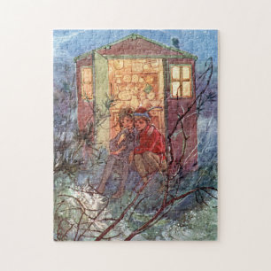 Peter Pan und Wendy durch Alice B. Woodward Puzzle