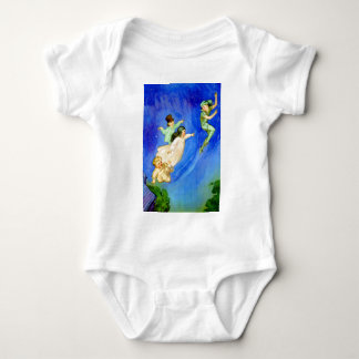 PETER PAN, WENDY, JOHN UND MICHAEL FLIEGEN WEG BABY STRAMPLER