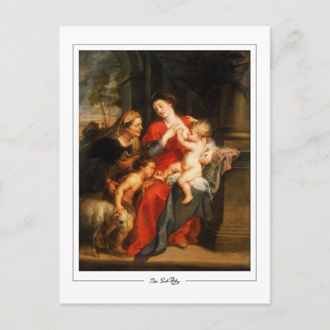 Peter Paul Rubens #27 - Fine Art Postcard Postkarte (Vorderseite)