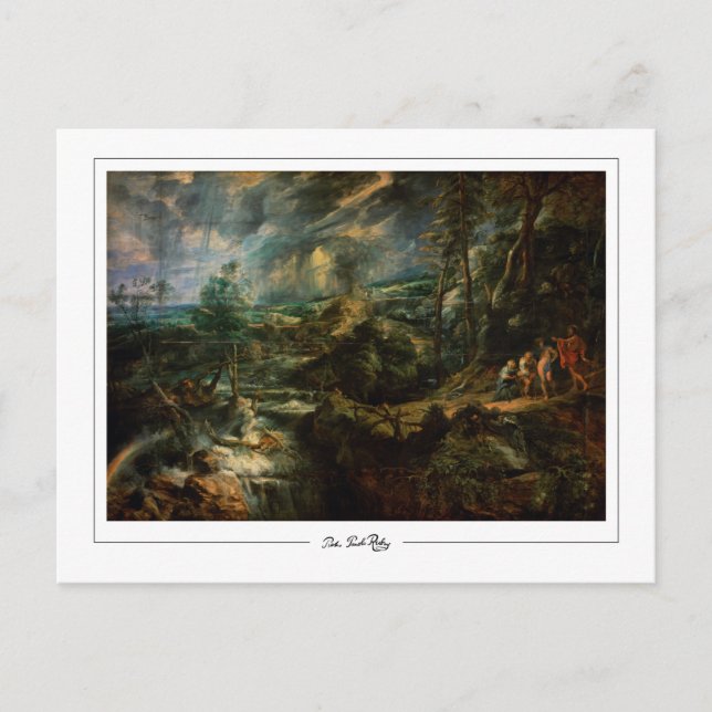 Peter Paul Rubens #6 - Fine Art Postcard Postkarte (Vorderseite)