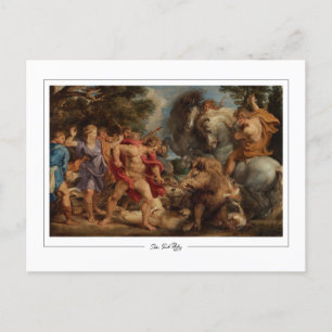 Peter Paul Rubens #9 - Fine Art Postcard Postkarte
