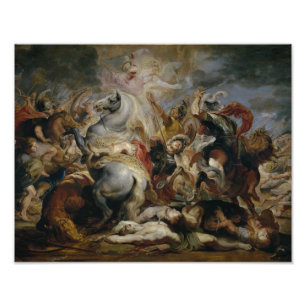 Peter Paul Rubens - Der Tod von Decius Mus Fotodruck