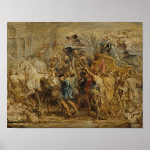 Peter Paul Rubens - Der Triumph von Henry IV Poster
