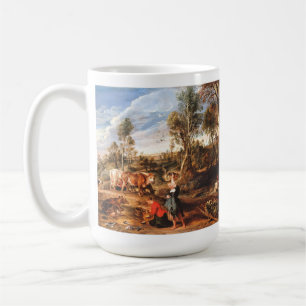 Peter Paul Rubens Milchmädchen mit Vieh in einer L Kaffeetasse