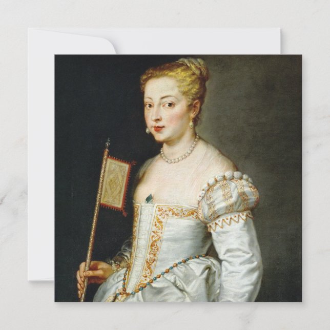 Peter Paul Rubens Portrait einer Lady (Vorderseite)