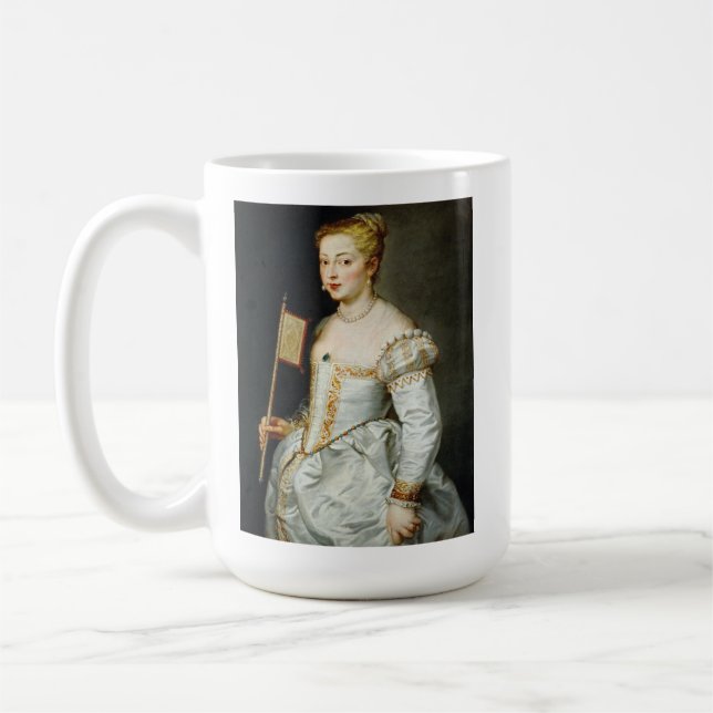 Peter Paul Rubens Portrait einer Lady Kaffeetasse (Links)