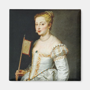 Peter Paul Rubens Portrait einer Lady Magnet