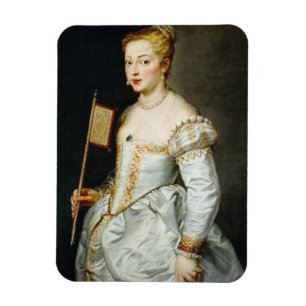 Peter Paul Rubens Portrait einer Lady Magnet