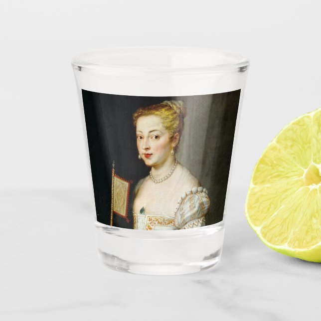 Peter Paul Rubens Portrait einer Lady Schnapsglas (Vorderseite)