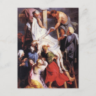Peter Paul Rubens - vom Kreuz Postkarte