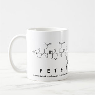 Peter-Peptidnamen-Tasse Kaffeetasse