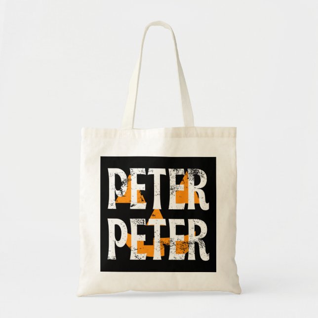 Peter Peter Herbstsaison Kürbis Tragetasche (Vorne)