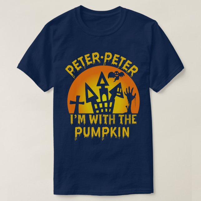 Peter peter i m mit Kürbishemddesign T-Shirt (Design vorne)