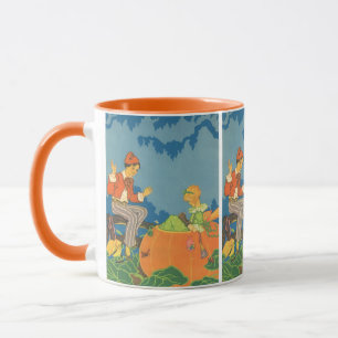 Peter Peter Pumpkin Eater, Vintage Kinderreim Tasse