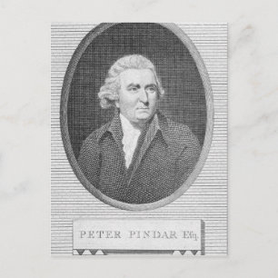Peter Pindar Esq Postkarte