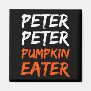 Peter Pumpkin Costume Eater Halloween Magnet