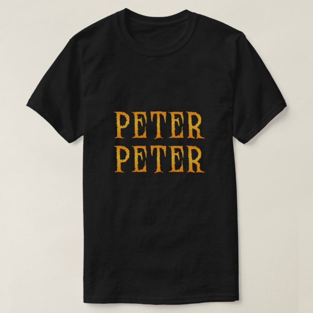 Peter Pumpkin Eater Costume T-Shirt (Design vorne)