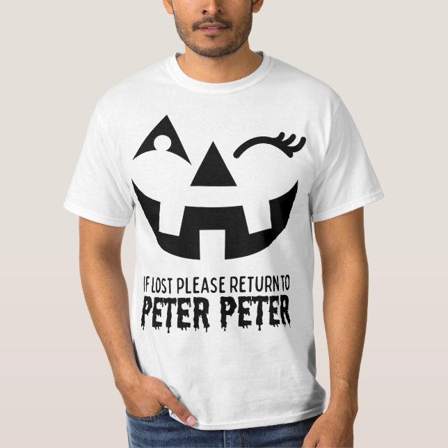 Peter Pumpkin Eater Halloween Couples Costume Wome T-Shirt (Vorderseite)