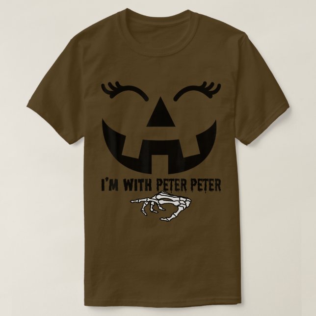 Peter Pumpkin Eater Kostüm Halloween Splash15 T-Shirt (Design vorne)