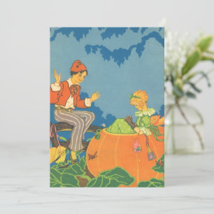 Peter Pumpkin Eater, Vintages Kinderzimmer Rhyme