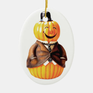 Peter Pumpkin Man Keramikornament