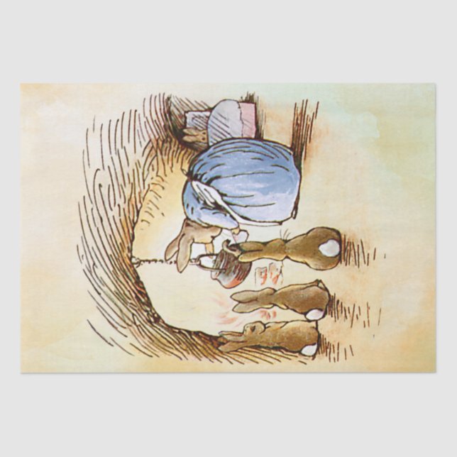 Peter Rabbit 1 Tissue Paper Seidenpapier (Vorderseite)