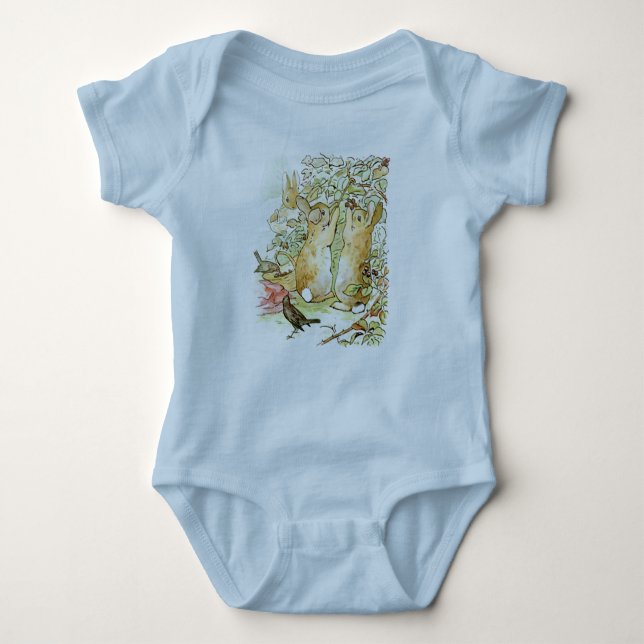 Peter Rabbit 4 Baby Bodysuit Baby Strampler (Vorderseite)