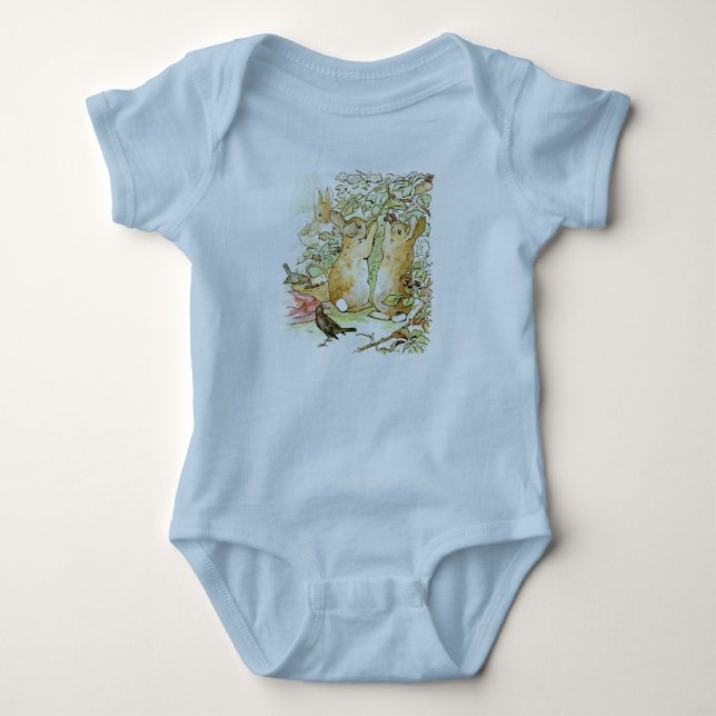 Peter Rabbit 4 Baby Bodysuit Strampler (Vorderseite)