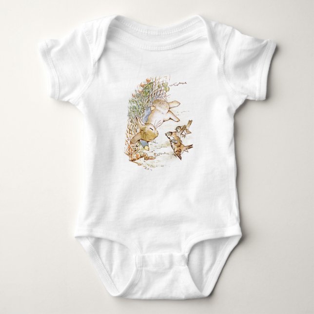 Peter Rabbit Baby Bodysuit Baby Strampler (Vorderseite)
