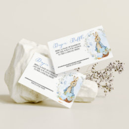 Peter Rabbit Baby Boy - Einsteckkarte für Windeln Begleitkarte