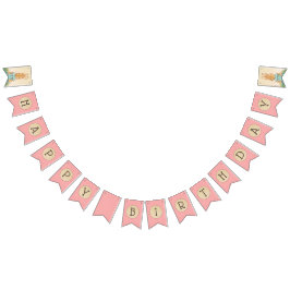 Peter Rabbit | Baby Girl's First Birthday Wimpelkette