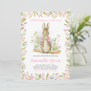Peter Rabbit Baby Shower Einladung