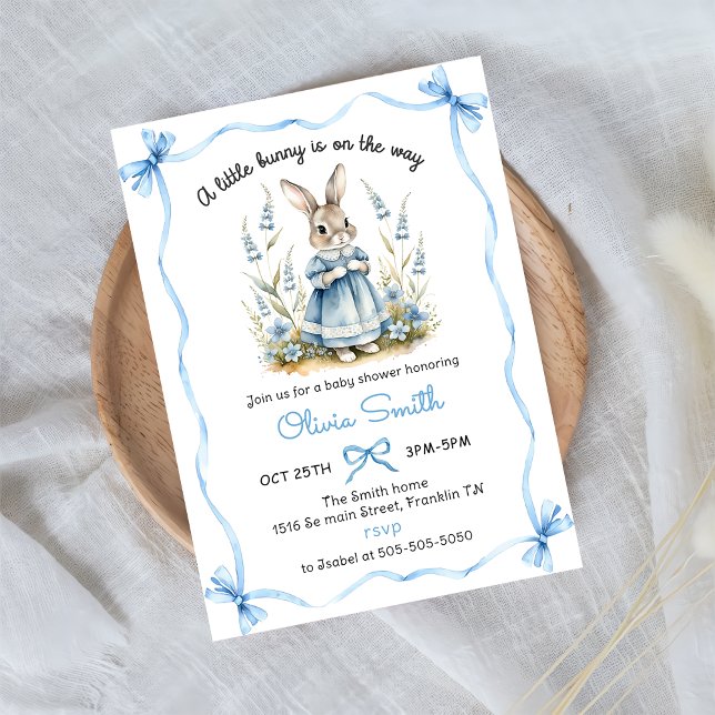 Peter Rabbit Baby Shower Invitation Einladung (Von Creator hochgeladen)