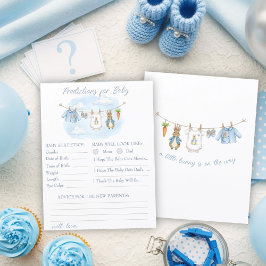 Peter Rabbit Baby Shower Predictions and Advice