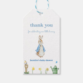 Peter Rabbit Baby Shower Tags Gefallen Geschenkanhänger
