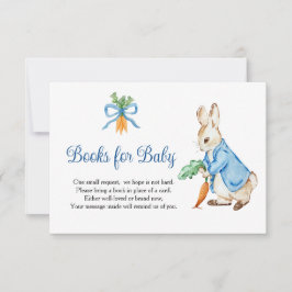 Peter Rabbit Babydusche Bücher für Baby RSVP Karte