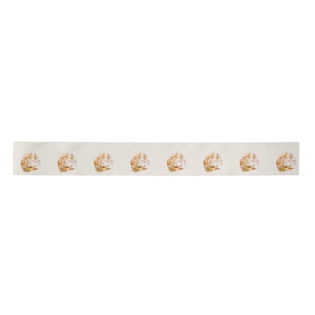 Peter Rabbit Beatrix Potter Satinband (Vorderseite)