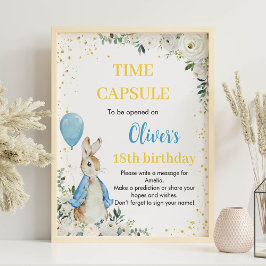 Peter Rabbit Birthday Time Kapsel Wildblume Poster