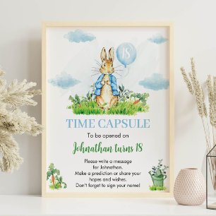 Peter Rabbit Birthday Time Kapsel Zeichen Poster