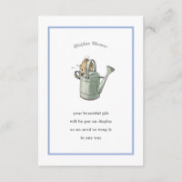 Peter Rabbit Blue Vintag Display Dusche