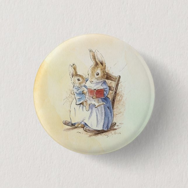Peter Rabbit (Buch) Button (Vorderseite)