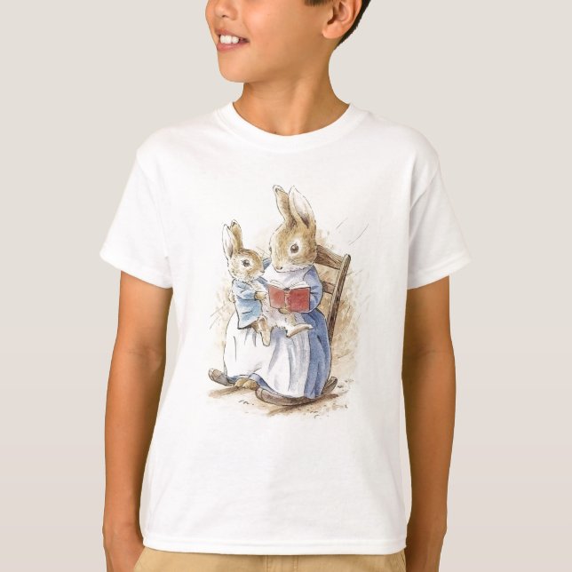 Peter Rabbit (Buch) Tissue Paper T-Shirt (Vorderseite)