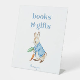 Peter Rabbit Bücher und Geschenke Baby Dusche Zeic Sockelschild