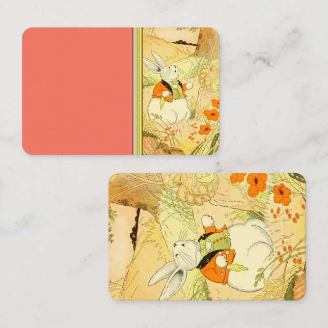 Peter Rabbit Business Card Visitenkarte (Vorne/Hinten)