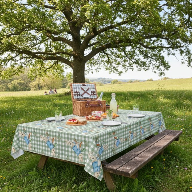 Peter Rabbit Cotton Spring Bunny Garden Design Tischdecke (Von Creator hochgeladen)